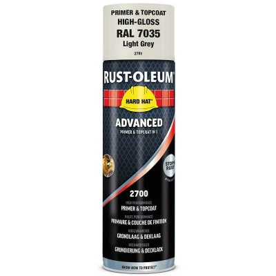 Afbeelding van Rust Oleum Grondverf &amp; Lak in 1 spuitbus GRIJS RAL7035