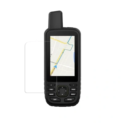 Afbeelding van kwmobile GPS monitor beschermfolie compatibel met Garmin GPSMAP 67 / 67i schermbeschermer 2x screenprotector navigatie transparant Plexiglas