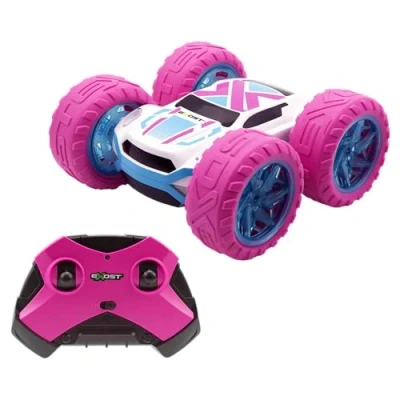 Afbeelding van SILVERLIT Exost 54772 op afstand bestuurbare auto 360 Cross Flash 2,4 GHz, roze, 16 cm, meerkleurig