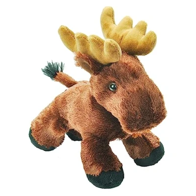 Afbeelding van Pluche dieren knuffels Eland van 18 cm Knuffeldieren elanden speelgoed