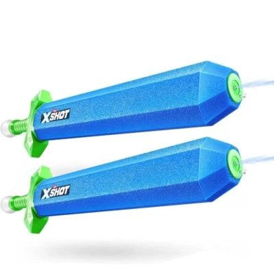 Afbeelding van XSHOT 2 in 1 Water Sword van ZURU (2 stuks)