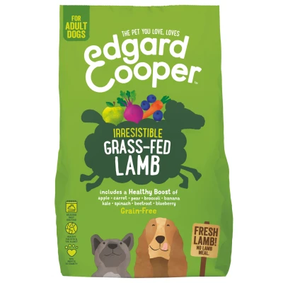 Afbeelding van Edgard&amp;Cooper Irresistible Grass Fed Lamb Adult Lam&amp;Appel&amp;Wortel Hondenvoer 700 g