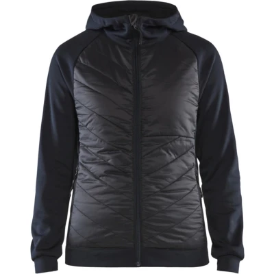 Afbeelding van Blaklader Dames hybride sweater 3464 2526 Donker marineblauw/Zwart