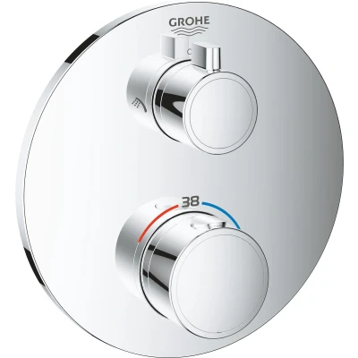 Afbeelding van GROHE Grohtherm afbouwdeel voor inbouw douchekraan thermostatisch met