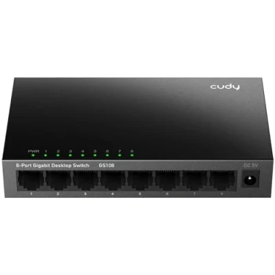 Afbeelding van Cudy GS108 Netwerk switch 8 poorten Metalen Unmanaged