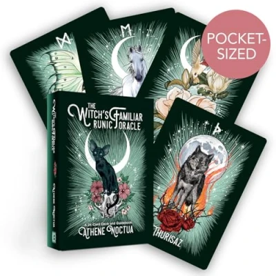 Afbeelding van Something Different The Witch&#039;s Familiar Runic Orakel kaarten Multicolours