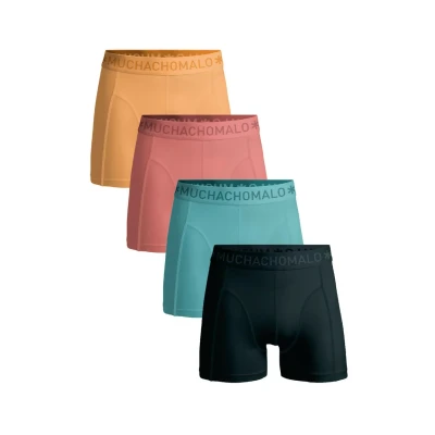 Afbeelding van Muchachomalo 4PACK Boxerbriefs, Heren, Maat: Medium, Black blue