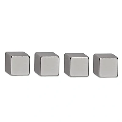 Afbeelding van Magneet MAUL Neodymium kubus 10x10x10mm 3.8kg nikkel