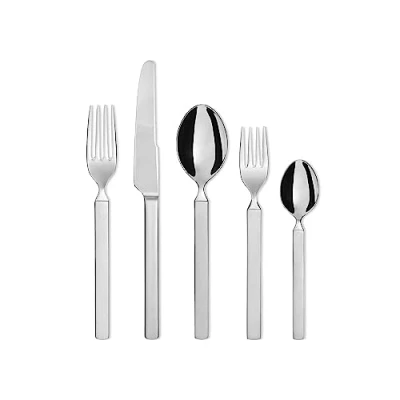 Afbeelding van Alessi Bestekset Dry 4180S5 5 Delig door Achille Castiglioni