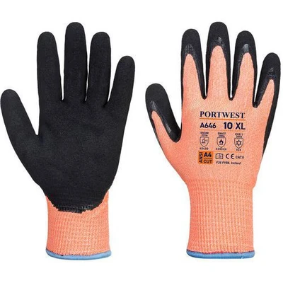 Image de Gant anti coupure niveau D et froid nitrile A646 Portwest