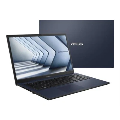 Image de ASUS ExpertBook B1 B1502CVA BQ0188X Conception de charnière à 180 degrés Intel Core i3 1315U / jusqu&#039;à 4.5 GHz Win 11 Pro UHD Graphics 8 Go RAM 256 SSD NVMe 15.6&quot; 1920 x 1080 (Full HD) Gigabit Ethernet Wi Fi 6, Bluetooth no