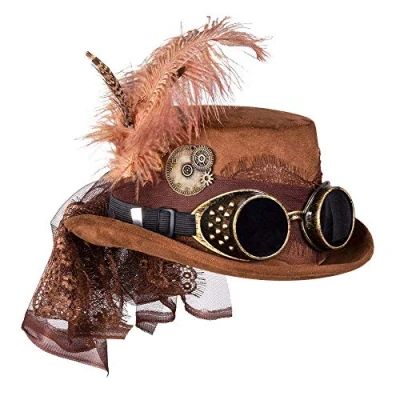 Afbeelding van Boland Hoed Specspunk de luxe 58 Volwassenen Unisex Steampunk Sciencefiction