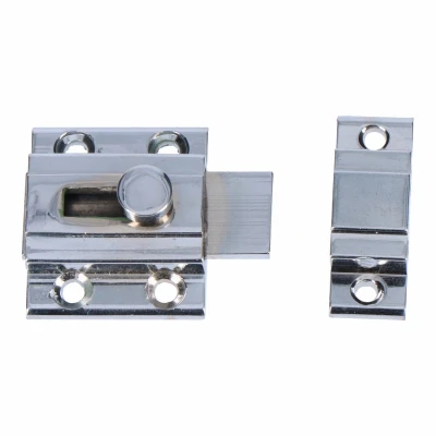 Afbeelding van Door latch EDM Bevestiging Vernikkeld Ziverachtig Staal 25 mm