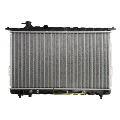 Afbeelding van THERMOTEC D70509TT Radiateur voor voertuigen met/zonder airco 718 403 23 Automatische versnellingsbak Koelribben gesoldeerd