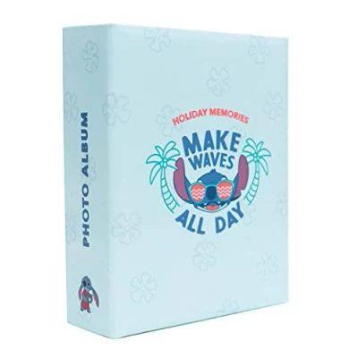 Image de Grupo Erik Album Photo 10 x 15 cm Disney Stitch Avec 100 Pochettes et Couverture Rigide Enfant, Pochette