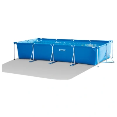 Afbeelding van Intex Rectangular Frame 450 X 220 84 Zwembad Blauw Zwembaden &amp; Accessoires