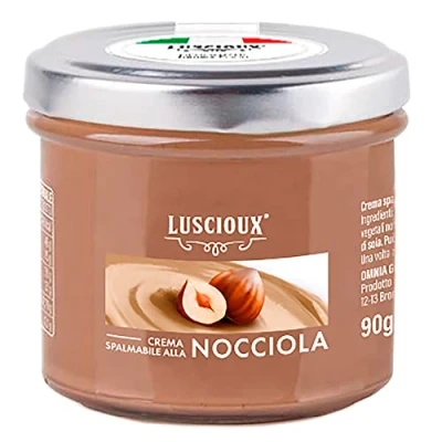 Afbeelding van Siciliaanse hazelnootcrème met 45% hazelnoten (90 g)