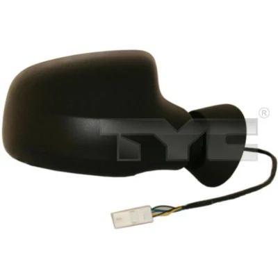 Afbeelding van Buitenspiegel Tyc 328 0128 Links voor elek. spiegelverstelling, Bol vormig, Te verwarmen DACIA: Duster Off Road, Sandero I, Logan I Saloon
