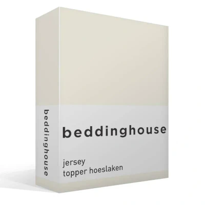 Afbeelding van Beddinghouse Topper Hoeslaken Jersey Natural 160 x 200/220