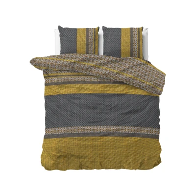 Afbeelding van Dekbedovertrek 2 Persoons 200x200 Sleeptime Polykatoen Goud