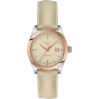Afbeelding van Tissot T My Lady T9300074626100 Horloge Leer Crème Ø 29 mm