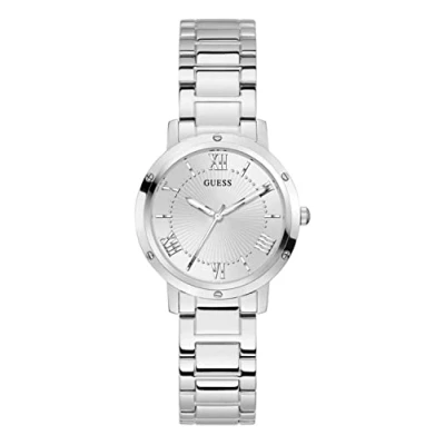 Afbeelding van Guess Analoog GW0404L1, zilver, armband, zilver., armband