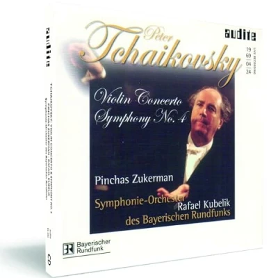 Afbeelding van Pinchas Zukerman, Symphonieorchester Des Bayerischen Rundfunks, Rafael Kubelik Tschaikowsky: Violin Concerto &amp; Symphony No.4 (CD)