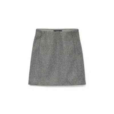 Afbeelding van Vero Moda Minirok, Dames, Maat: XS, Grey melange