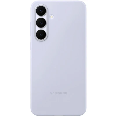 Afbeelding van Originele Silicone Backcover voor de Samsung Galaxy S25 FE Light Blue