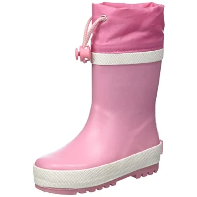 Afbeelding van Playshoes Rubberen laarzen met trekkoord, regenlaarzen, uniseks, kinderen, Roze