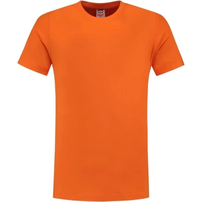 Afbeelding van Tricorp T Shirt Casual 101004 160gr Slim Fit Oranje Maat 3XL