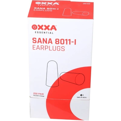 Afbeelding van Oxxa sana 8011 i oordoppen 250 paar oranje