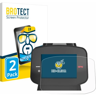 Afbeelding van BROTECT Screenprotector voor PowaKaddy FX7 GPS 3.5&quot; Folie Beschermfolie transparant (2 Stuks)