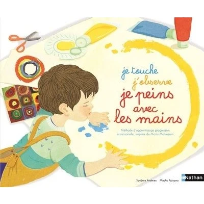 Image de je touche, j&#039;observe, peins avec les mains