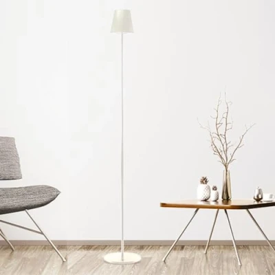 Afbeelding van BEPER P201UTP402 Draadloze vloerlamp, 2,3 W, in hoogte verstelbaar, oplaadbaar, USB Type C kabel, 3 lichtkleuren, wit