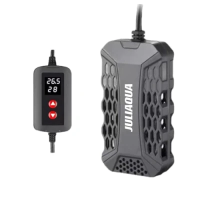 Afbeelding van JULIAQUA Aquariumverwarming met temperatuurweergave, eco verwarming, verstelbaar, 25 W/50 W/100 W/150 W (Q 150 W)