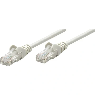 Afbeelding van Intellinet 319768 RJ45 Netwerkkabel, patchkabel CAT 5e U/UTP 3.00 m Grijs 1 stuk(s)
