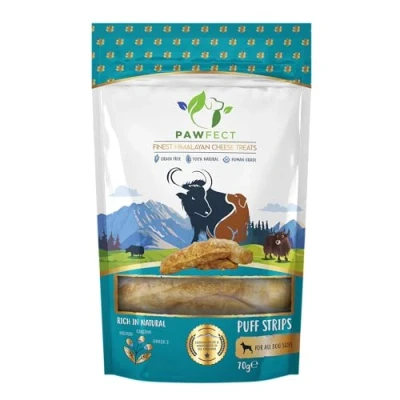 Afbeelding van Pawfect Chew Puff Strips Hondensnacks 70 g