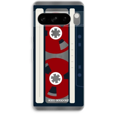 Afbeelding van Case Company® hoesje geschikt voor Google Pixel 8 Pro Here&#039;s your tape Soft Cover Telefoonhoesje Bescherming aan alle Kanten en Schermrand