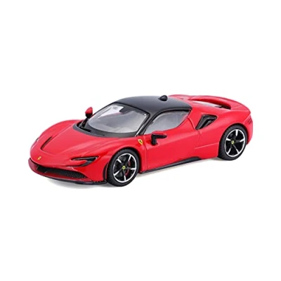 Afbeelding van Bburago 1/43 Ferrari Signature SF 90 Stradale Rood, 36911, Verschillende motieven en kleuren