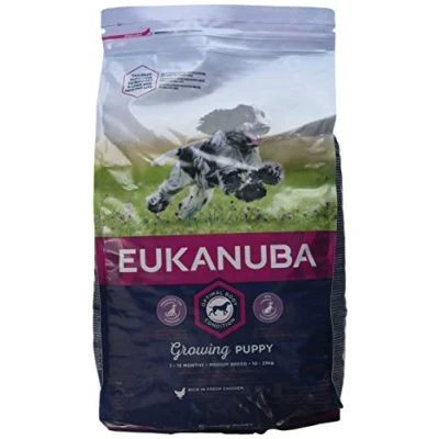 Afbeelding van 3x Eukanuba Dog Growing Puppy Medium 3 kg