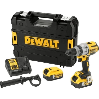 Afbeelding van DeWalt DCD991P2 18V Li Ion accu schroef /boormachine set (2x 5.0Ah accu) in koffer koolborstelloos