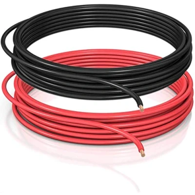 Afbeelding van DCSk Voertuigkabel type FLRY B asymmetrisch 1,0 mm² Elektrische kabel voor auto 2 kleuren 10 m rood/zwart