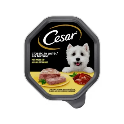 Afbeelding van Cesar Alu Classic 150 g Hondenvoer Kip