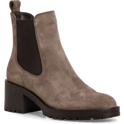 Afbeelding van Tamaris Korte laarzen, Dames, Maat: 36, Taupe Leer