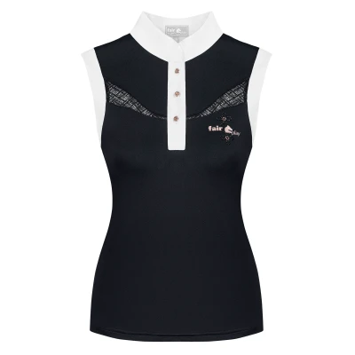 Image de Fair Play T shirt de Concours Cecile Rosegold Sleeveless Noir EU 36