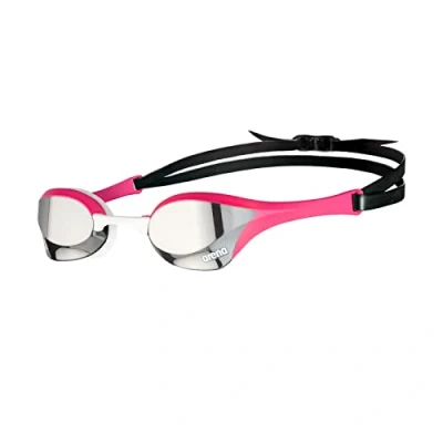 Afbeelding van Arena C O B R A Ultra Swipe Mirror Zwembril, Maat: One Size, Silver pink