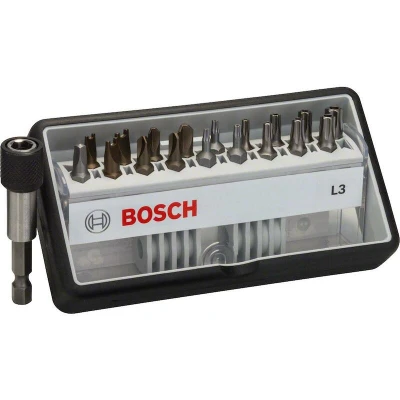 Afbeelding van Bosch Accessories Robust Line 2607002569 Bitset 19 delig Binnen vierkant (Robertson)