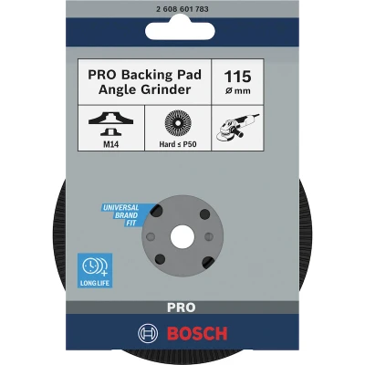 Afbeelding van Bosch Accessories 2608601783 Steunschijf M14 hard Diameter 115 mm