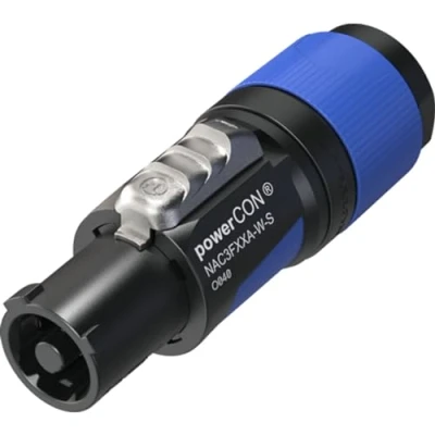Afbeelding van Neutrik NAC3FXXA W S PowerCON Kabeldeel Blauw 6 12mm